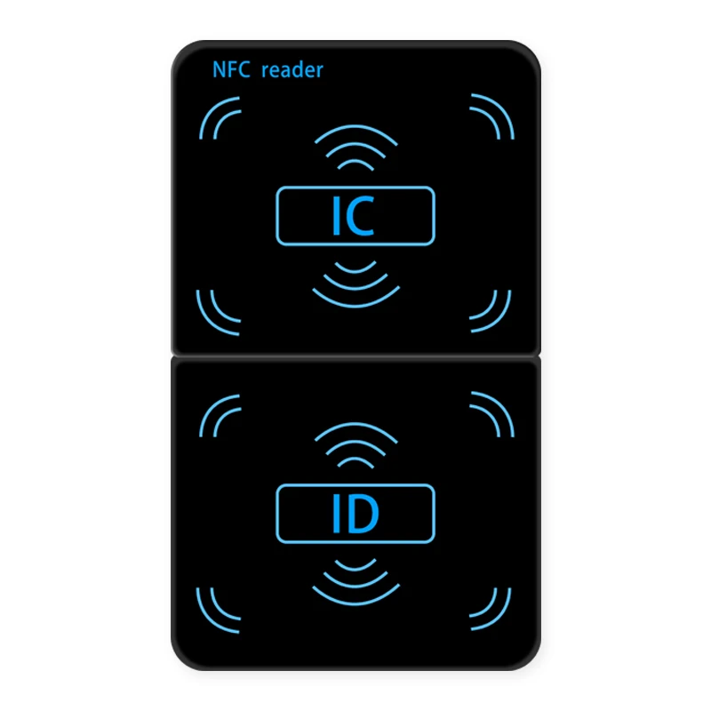 125khz 13.56Mhz NEW IC ID Duplicator Reader Writer Decoding Function Card Copier