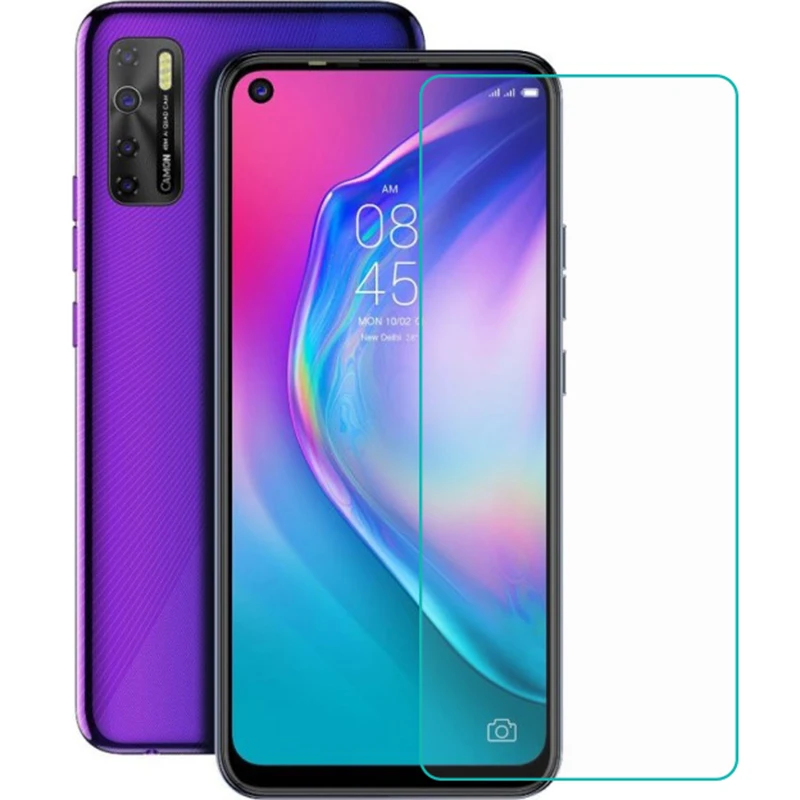 

Tempered Glass For Tecno Camon 15 12 Air Pro 11S 11 Spark 4 Air 3 Pro Camon12 Protective Film Screen Protector Phone cover