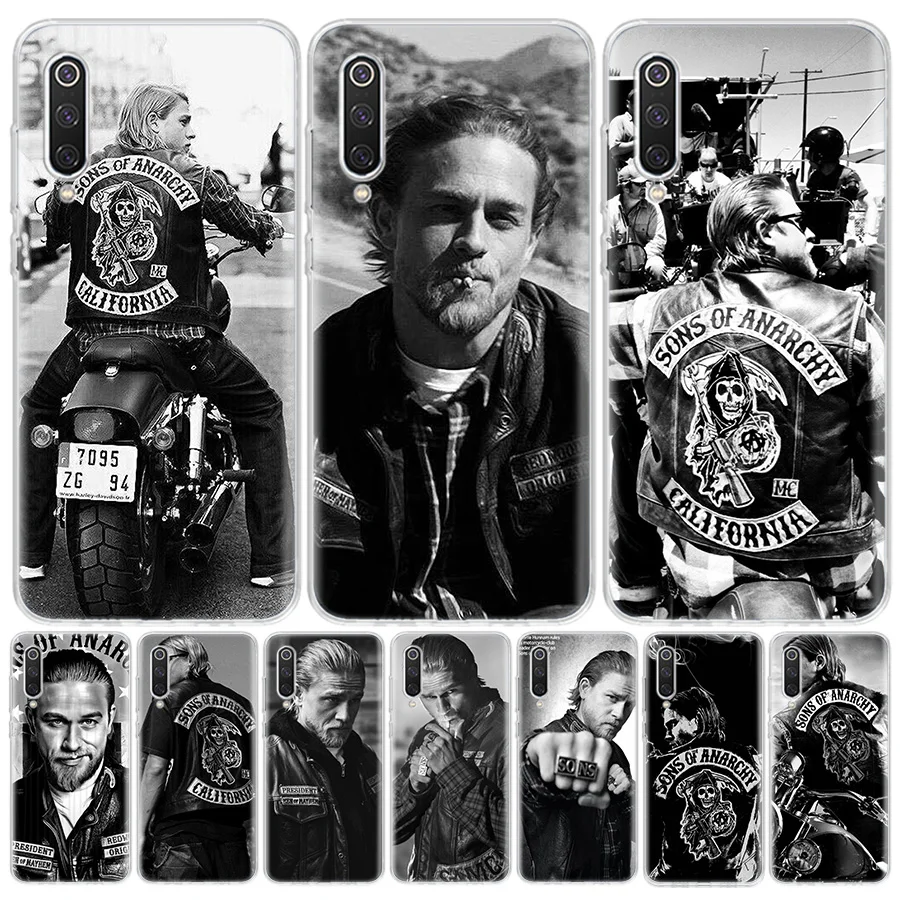 American TV Sons of Anarchy Phone Case For Xiaomi Redmi Note 13 Pro Plus 5G 12 12C 9 9T 9C 9A 10C 10A 10 K60 K70 Pro 8A 8 7A 7 6