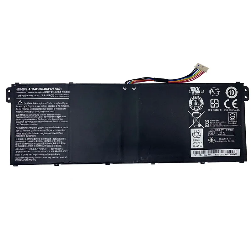 

New genuine Battery for Acer Aspire E3-111 ES1-511 E5-721 E5-731 E5-771 E5-771G E5-731G ES1-433 ES1-572 15.2V 48WH