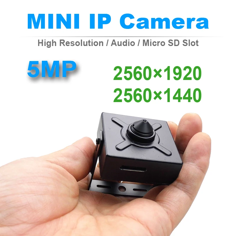 JIENUO 8 Uds 5MP POE MINI cámara IP HD Cctv seguridad vigilancia de alta definición soporte ranura Micro SD Onvif Audio POE cámara de hogar