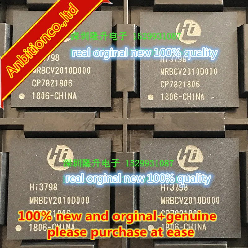 1pcs 100% new and orginal HI3798MRBCV101000 HI3798MRBCV2010D000  BGA HI3798 in stock