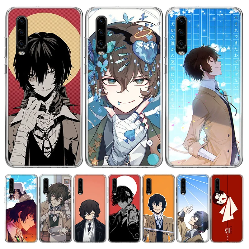 Anime Bungou Stray Dogs Dazai Osamu Phone Case For Huawei P30 P20 P10 P50 P40 Lite Mate 30 20 10 40 Pro Art Luxury Customized