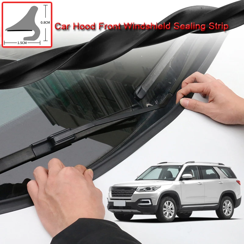 

For CHANGAN CS95 2013-2020 DIY Car Seal Strip Windshied Spoiler Filler Protect Edge Weatherstrip Strips Sticker Auto Accessories