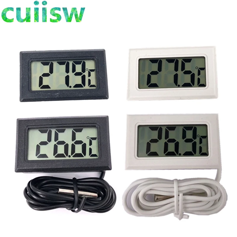 1 stücke LCD Digital Thermometer für Gefrierschrank Temperatur-50 ~ 110 grad Kühlschrank Kühlschrank Thermometer