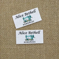 80 piece Custom Ironing Labels, Logo or Text, Personalized Brand , Clothing Labels,  handmade,  Iron on  label(YT187)