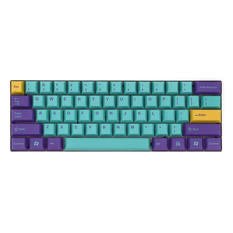 Imagem -06 - Gmk Skeletor Cereja Perfil Pbt Keycaps 130 Teclas Corante-sub Keycaps para Cherry mx Switches Gk61 Gk87 Gmmk Pro Teclado Mecânico