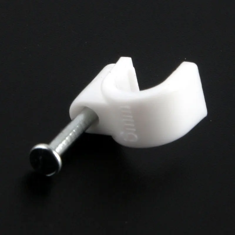 1/4 "Pipa PE Dinding Tempat Tetap Klip RO Water Cepat Konektor Diameter 6.5Mm Fitting Filter Bagian Sistem Kuku peletakan dan Kabel