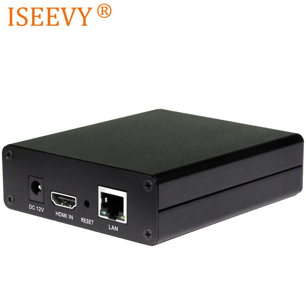 ISEEVY H.265 H.264 Mini HDMI Video Encoder IPTV Encoder for IPTV Live stream RTMP RTMPS RTSP UDP HTTP and Facebook Youtube Wowza