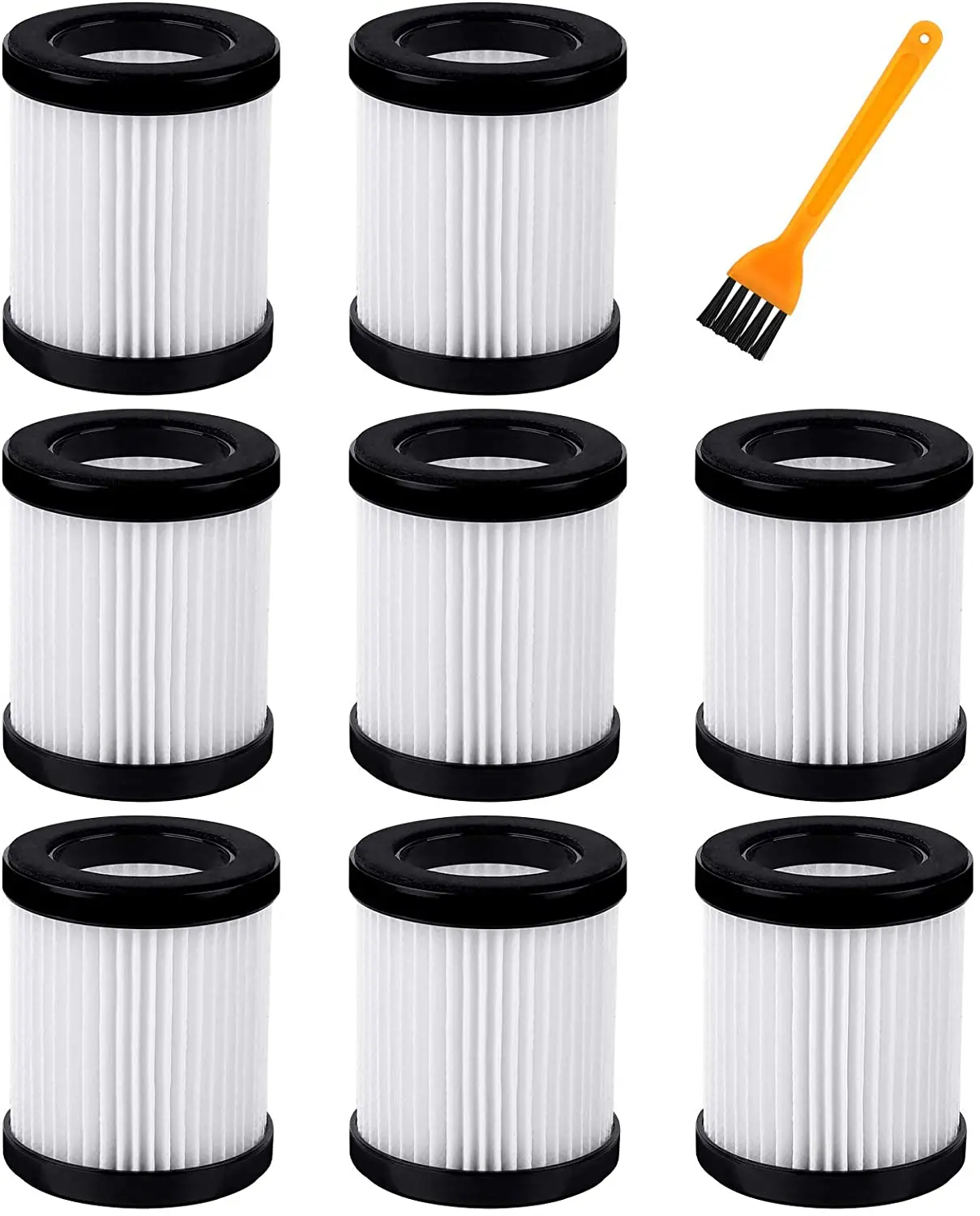 استبدال فلتر HEPA متوافق مع MOOSOO XL-618A فراغ لاسلكي 8 حزمة