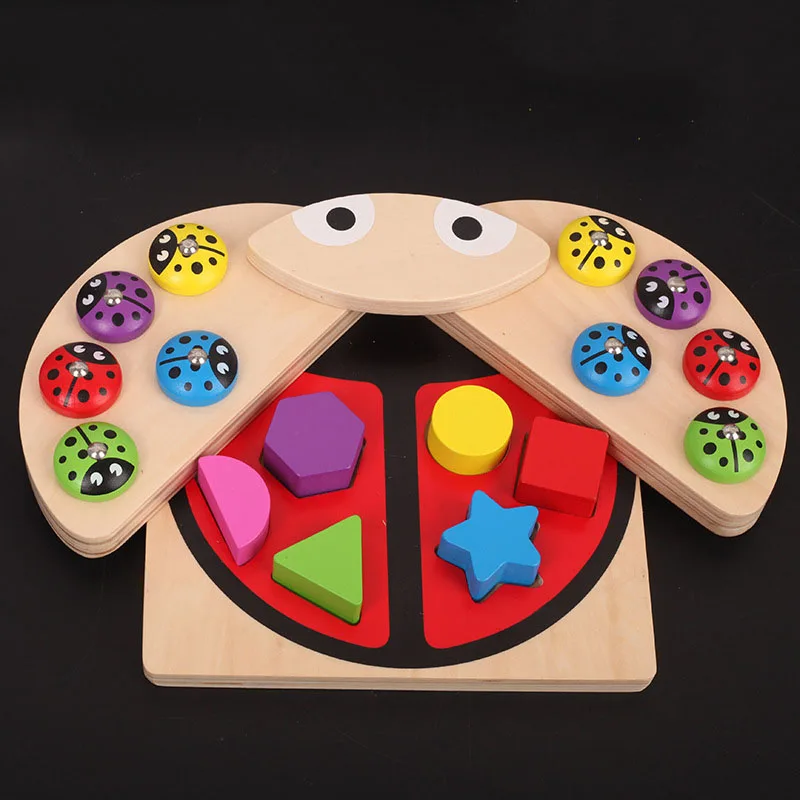 Baby Vroege Educatief Speelgoed Kids Montessori Onderwijs Rekwisieten Houten Magnetisch Speelgoed Set 3D Vissen Speelgoed Kinderen Verjaardag/Xmas Gift