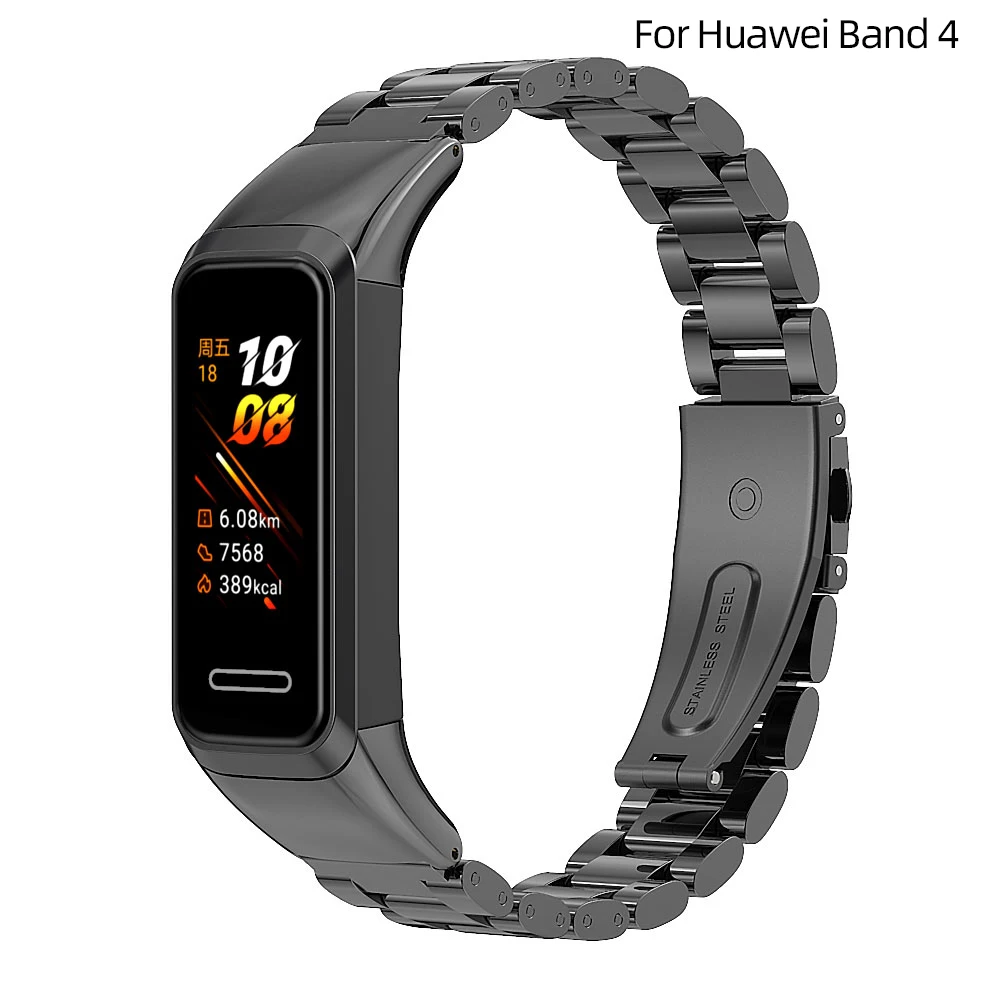 For Huawei Band 4 Pro 3 3Pro Smart Watch Bracelet Wristbands Metal Replacement Wrist Strap For Huawei 3/3 Pro/4 Pro Accessories