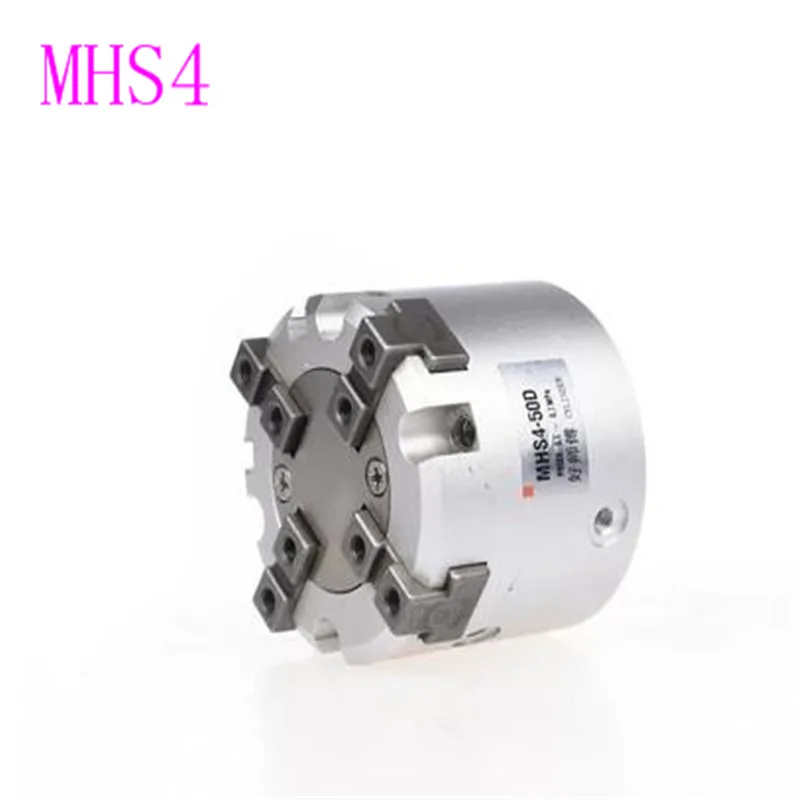 

Pneumatic Finger 4 Four-jaw Chuck Cylinder MHS4-16D20D25D32D40D50D63D Robotic Gripper