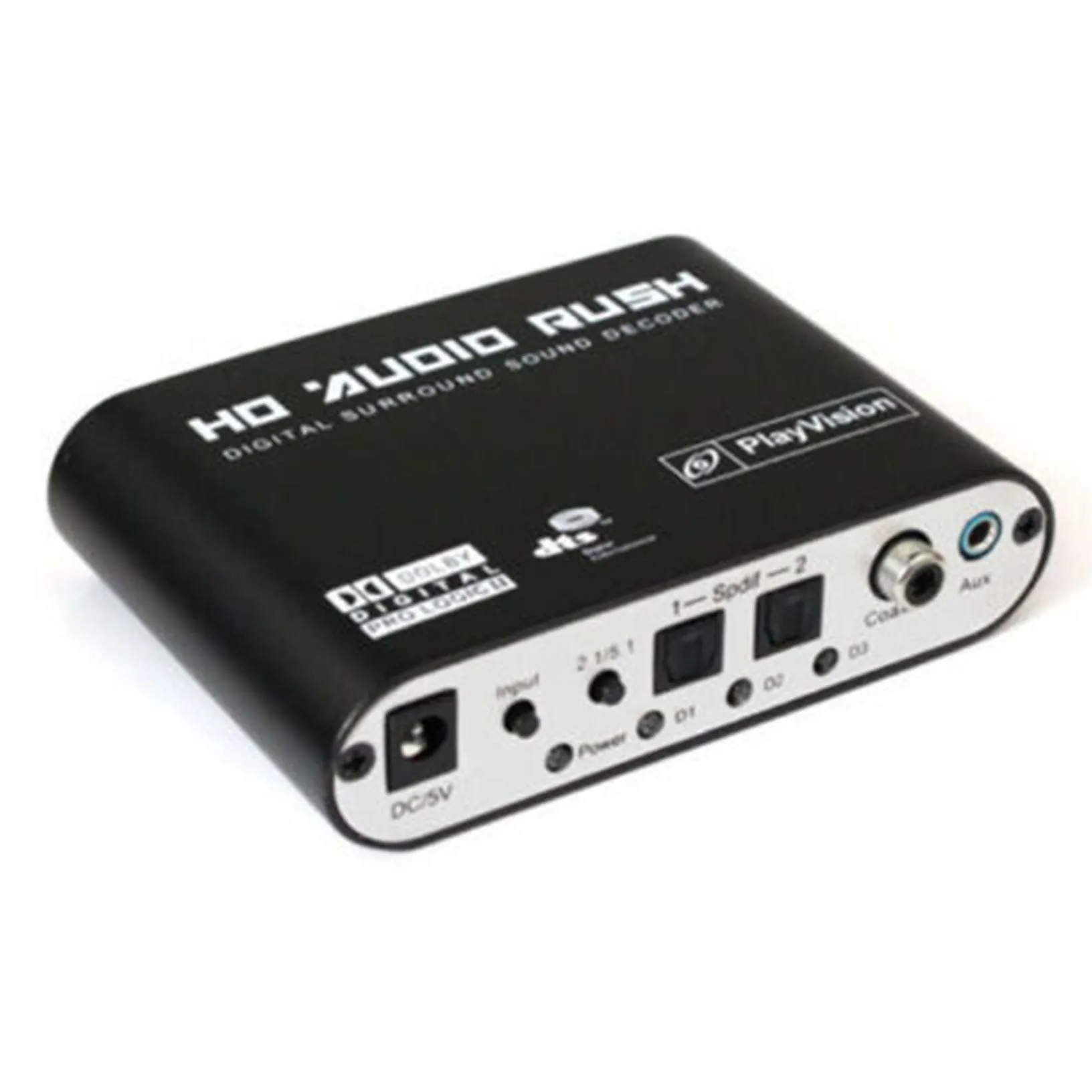 Audio 5.1CH AC3 DTS Decoder Audio digitale SPDIF ottico coassiale a 6RCA con cavo