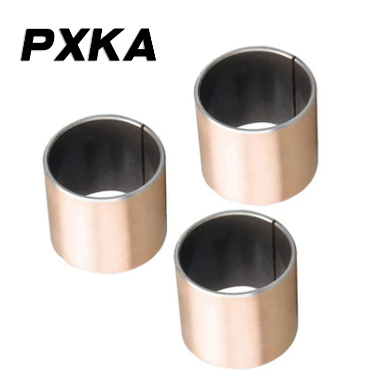 2pcs SF1 composite bearing / oil-free copper sleeve / self-lubricating oil bearing inner diameter 80