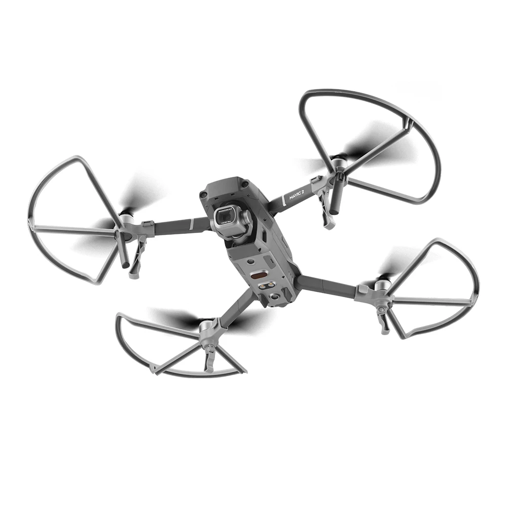 Trem de pouso para mavic 2 pro zoom, extensor de altura para drone, perna longa, suporte para apoio, liberação rápida, hélice protetora