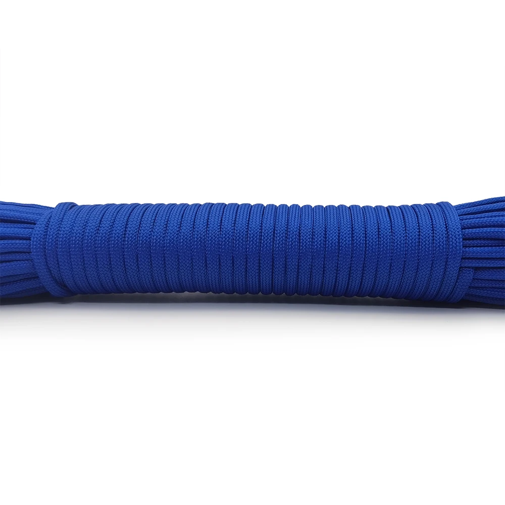 Neue Farben Hochwertiges Paracord 550 Seil Typ III 9-fädig 100FT Paracord Schnur Seil Überlebensset Großhandel für Wandern Camping