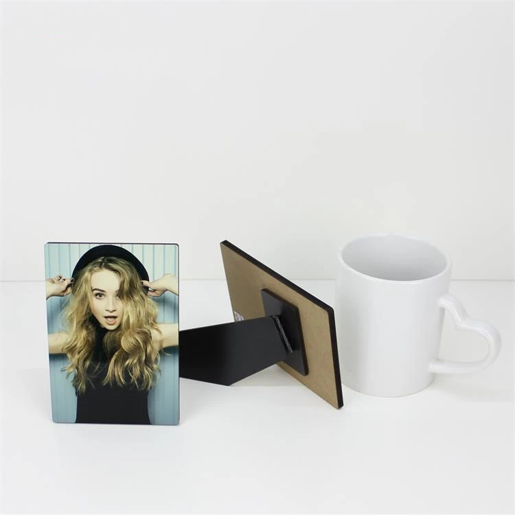 

4pcs/lot Free shipping Sublimation Blanks MDF Photo Plate 89*127*5mm Tag DIY Gift Printing Sublimation Ink Transfer Print