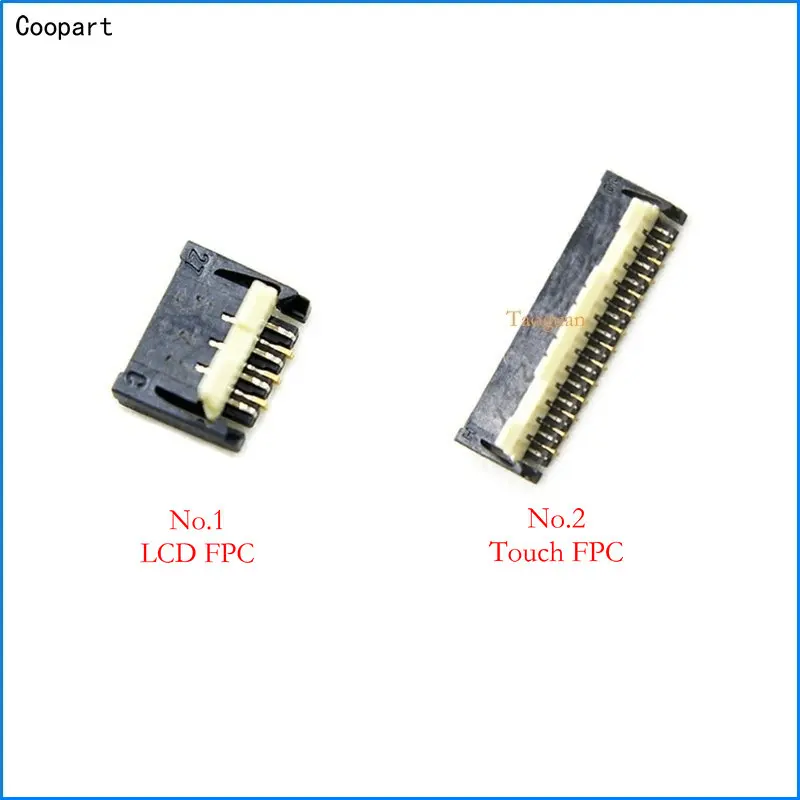 Coopart New LCD display/Touch FPC Connector Port Plug on mainboard for ASUS zenfone2 ZF2 ZE500KL Z00ED zenfone 2 top quality