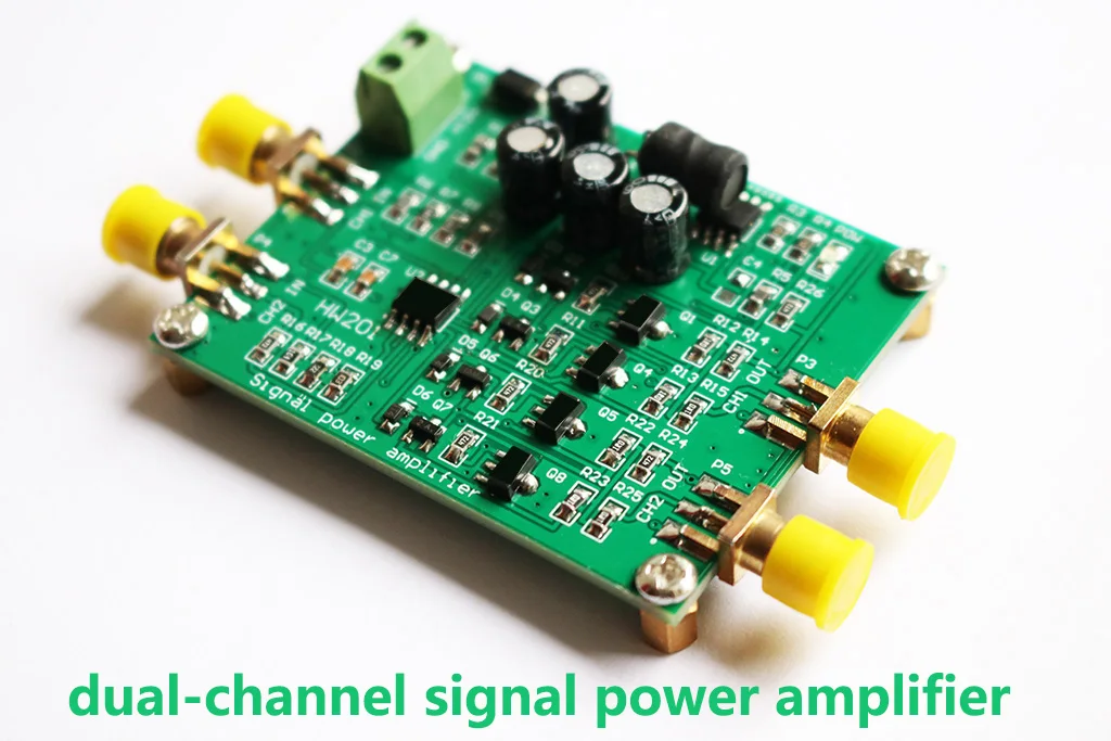 

HW201 50Hz~25MHz dual-channel signal power amplifier module AMP