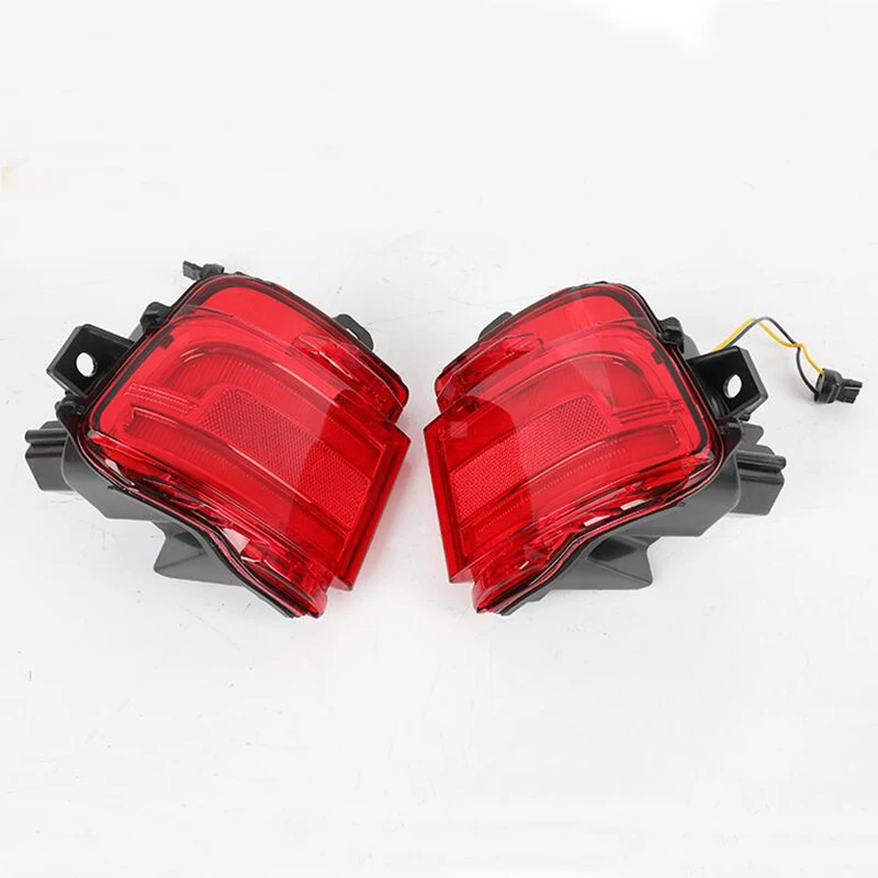 2PCS LED Rear Tail Fog Lamp Rear bumper light replacement For Toyota Land Cruiser 200 FJ200 LC200 2016-2019 2020 Accessories