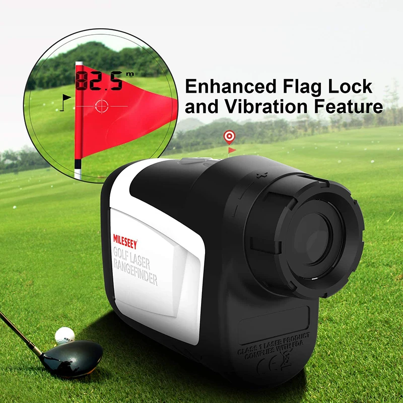 PF210 Pro Slope Adjusted Flag-Lock Laser Distance Meter Telescope for Hunting Golf Laser Rangefinder 600m