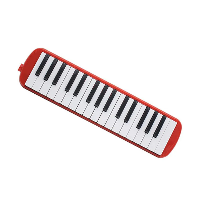 ABS 32 Piano Keys Pianica Melodica Flexible Portable Harmonica Blowpipe Mouth Organ Melodic Musical Instrument With Mouthpiece