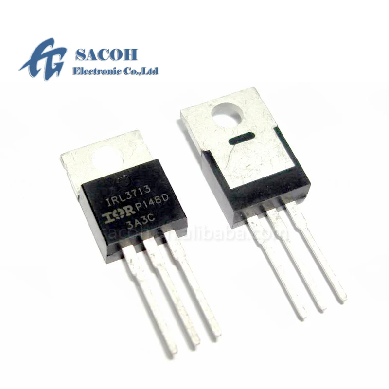 

Refurbished Original 10Pcs/Lot IRL3713 IRL3713PBF OR IRL3714 IRL3714Z IRL3715 IRL3715Z OR IRL3716 TO-220 260A 30V Power MOSFET