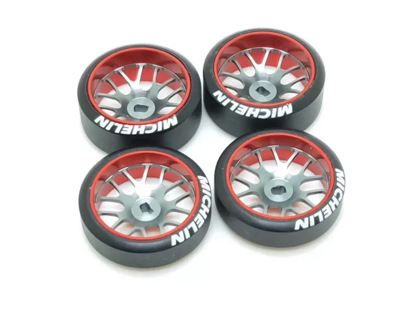 

RC Drift Mosquito Car Mini-Q Mini-D Mini-Z DRZ WEili Metal Wheelhub with Drift Tire LOGO