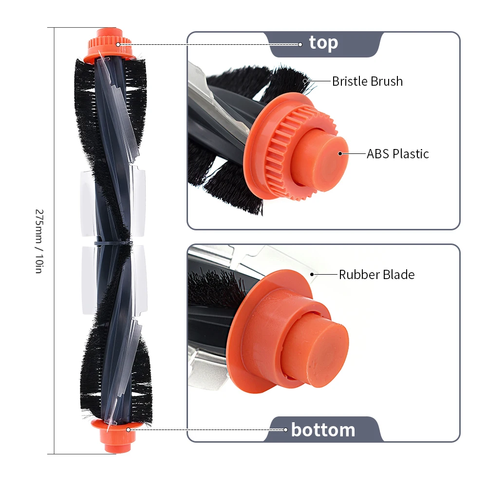 Основная изогнутая комбинированная роликовая щетка, HEPA-фильтр, совместимый с Neato XV-21 XV, оригинальные детали для пылесоса