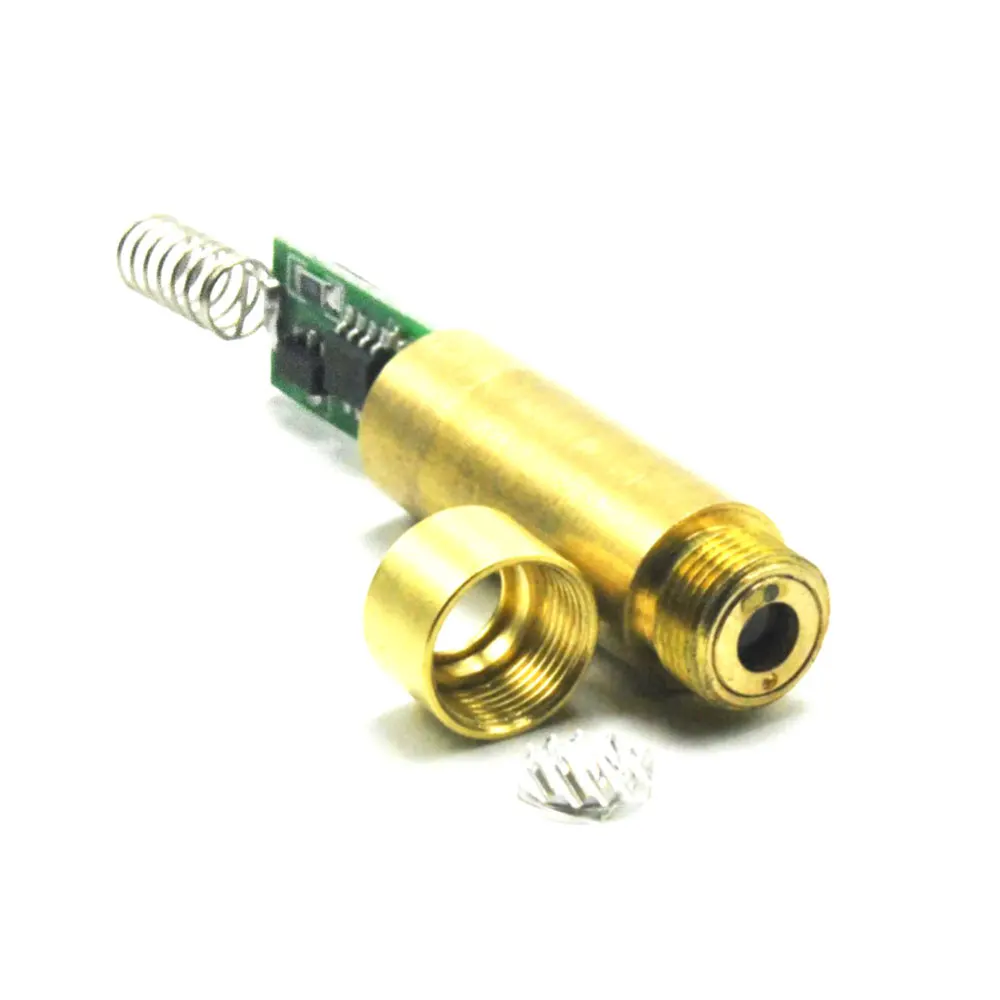 2pcs 532nm 5mW 3 V-3.7 V Groene Laser Line Diode Module w/Lente & Driver