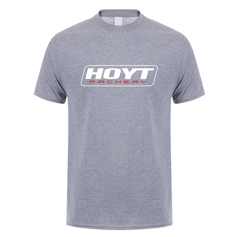 HOYT الرماية الصيد الانحناء تي شيرت الرجال الصيف قصيرة الأكمام تي شيرتات قطن رجل بلايز تي شيرتات رائع LH-190 #5