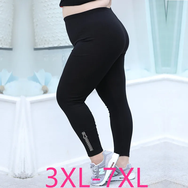 

New Autumn Winter Plus Size Women Clothing Pencil Pants For Women Slim Casual Elastic Waist Tight Long Sport Trousers 7XL