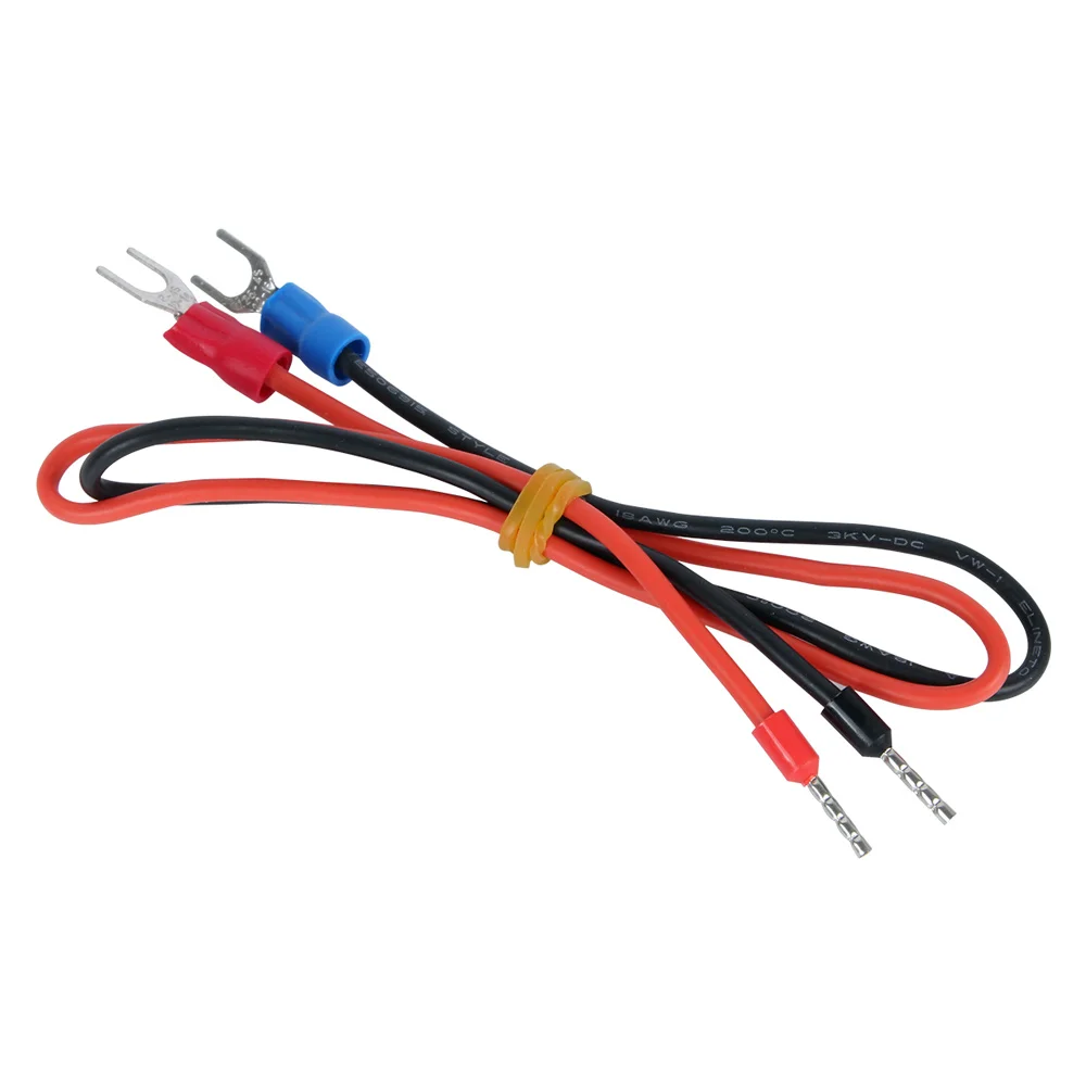 LERDGE 3D Printer Accessorie Power Cable Soft Silicone Line 18AWG Length optional for Lerdge-X Board Parts