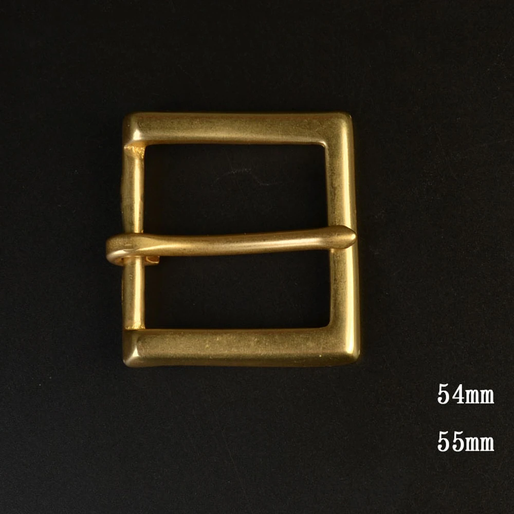 DIY 가죽 공예 40mm 내부 너비 4 디자인 단단한 황동 소재 벨트 핀 버클 3 개/몫
