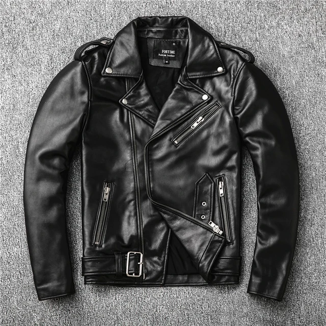 Cheap Genuine Leather Jackets Cheap Leather Jackets Men Men Leather Jacket Free Genuine Leather Aliexpress