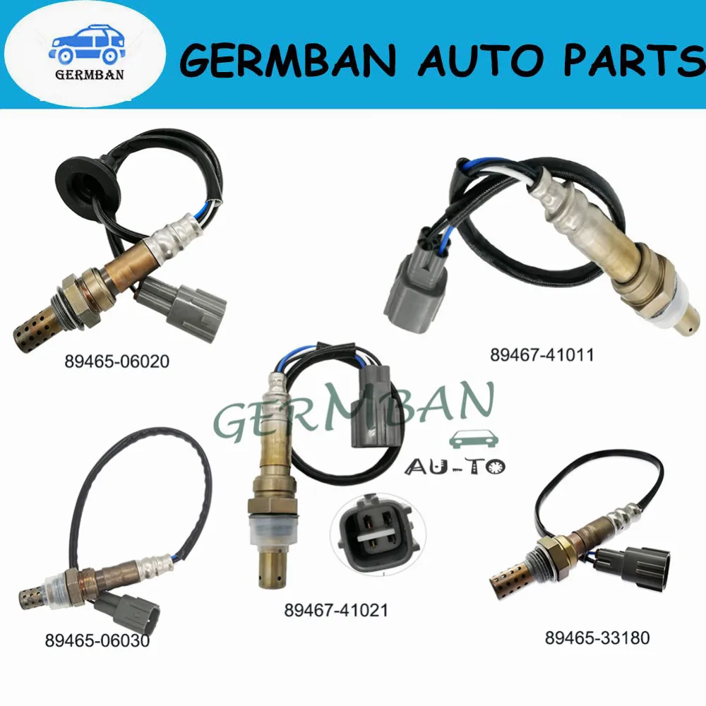 

89465-06020 89465-06030 89465-33180 89467-41011 89467-41021 Oxygen Sensor 2 For Toyota 96-01 Camry 2.2L 3.0L 98-02 Solara 2.2L 3