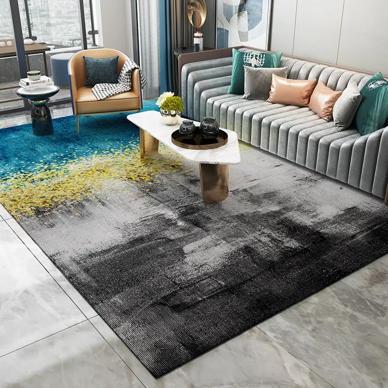 Soft Shaggy Carpet for Living Room, Modern Home, Bedroom Carpet, Fluffy Area Rug, Study Tapestry for Kids Room, Nordic Play Mat