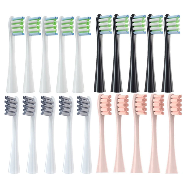 For Oclean One/ Air2 /SE /X/ X PRO/ Z1/ F1 Sonic Electric Toothbrush Head 10 Pcs Replaceable Brush Head with Independent Package