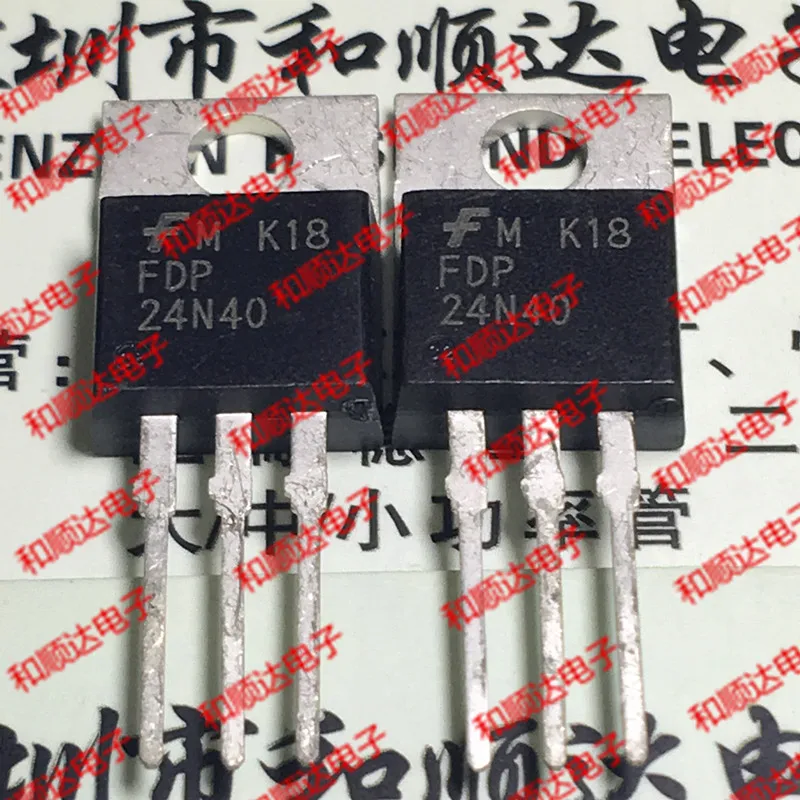 

10PCS FDP24N40 TO-220