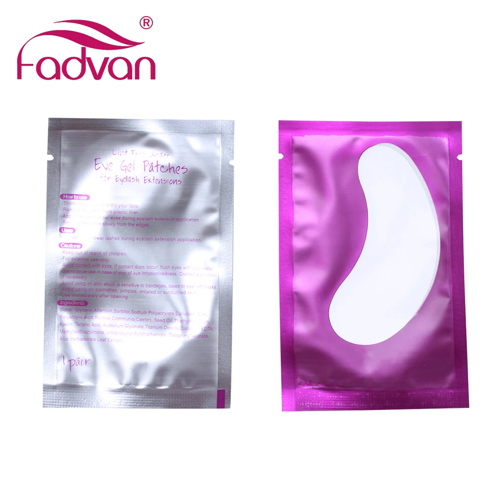 Fadvan Eyelash Patches for Professional Grafting Lashes Extension Makeup Tools RU Warehouse Fast Shipping