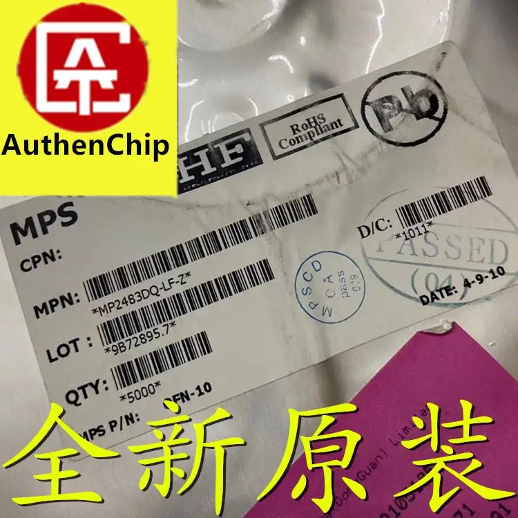 

10pcs 100% orginal new in stock MP2483DQ-LF-Z MP2483DQ screen printing 9MDC QFN10 power management chip