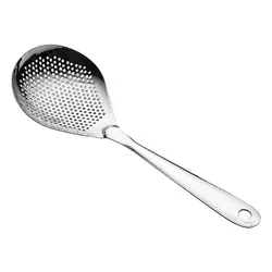 Colander Skimmer Heat Insulation Fast Drain Stainless Steel Fine Food Strainer for Home Kitchen