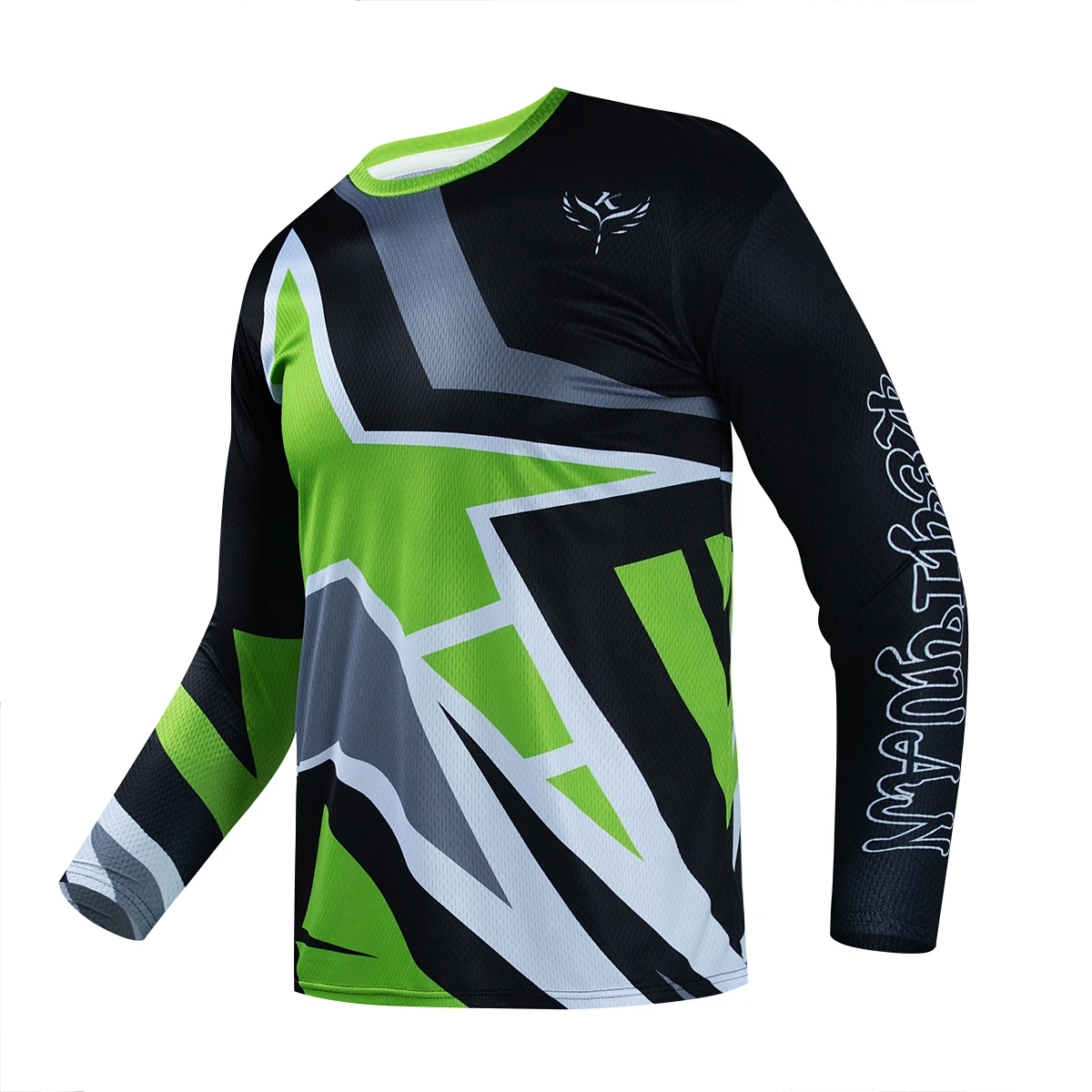 

KEYIYUAN Mountain Bike Downhill Jersey Men Pro Team Long Sleeve Motocross Cycling Shirt MTB T-shirt Road Motorcycle Bicycle Wear
