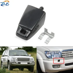 ZUK Headlight Headlamp Washer Nozzle With Clip Fastener For TOYOTA LAND CRUISER 100 1998-2007 LC100 UZJ100 HDJ100 Cleaning Jet