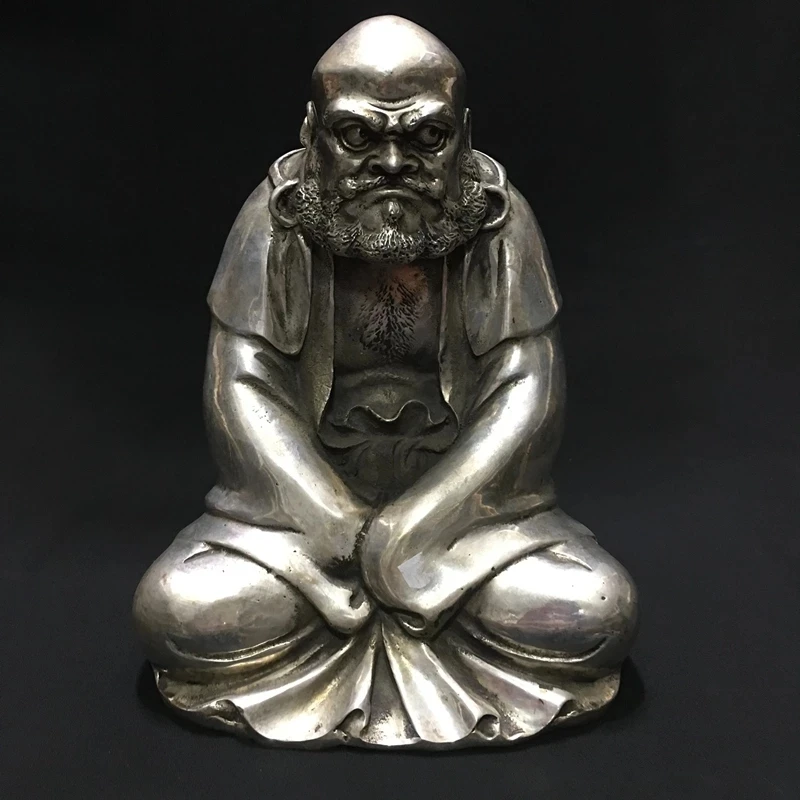 

Collection of handmade Tibetan silver BODHIDHARMA Buddha buddha