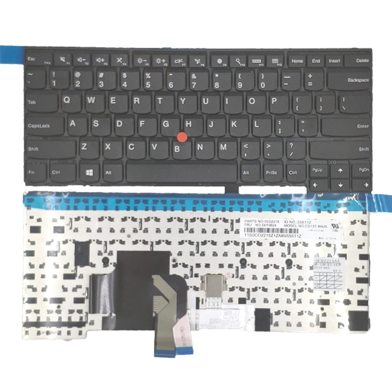 US English Laptop Keyboard For lenovo T431S T440 T440P T440S T450 L440 L450 L460 CS13T-84US CS13T-H41US USA Notebook Teclado New