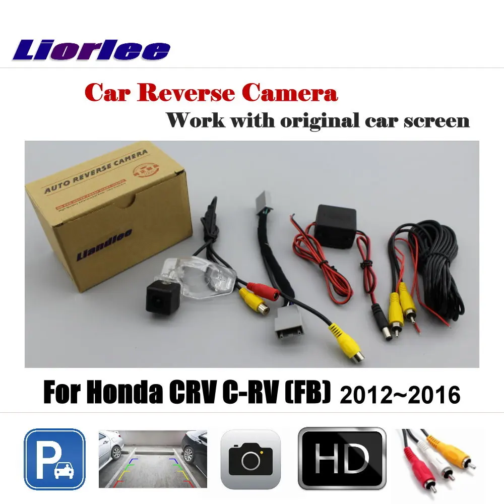 

For Honda CRV C-RV (FB) 2012~2016 Car Rearview Reverse Parking Camera HD CCD Rear View Backup Back CAM