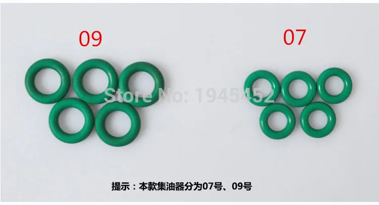 New Arrival! Free shipping! Sealing ring for common rail injector diesel collector size07 and 09