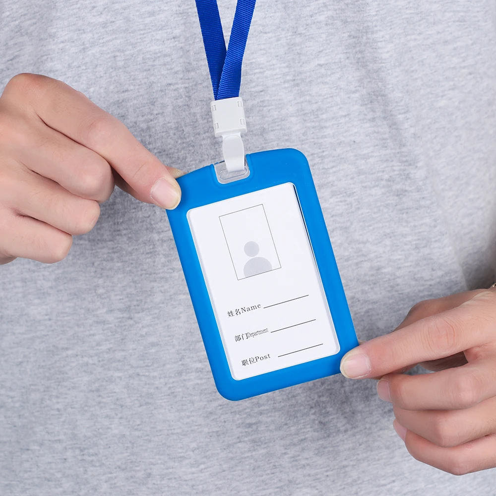 Kieszeń na karty Bank futerał na kartę kredytową portfel Bus ID nazwa posiadacz karty pracy dla studenta wizytówki rękaw pokrowca torba z odznaką